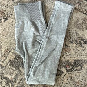 Oner Active Gray Seamless High-Waisted Leggings